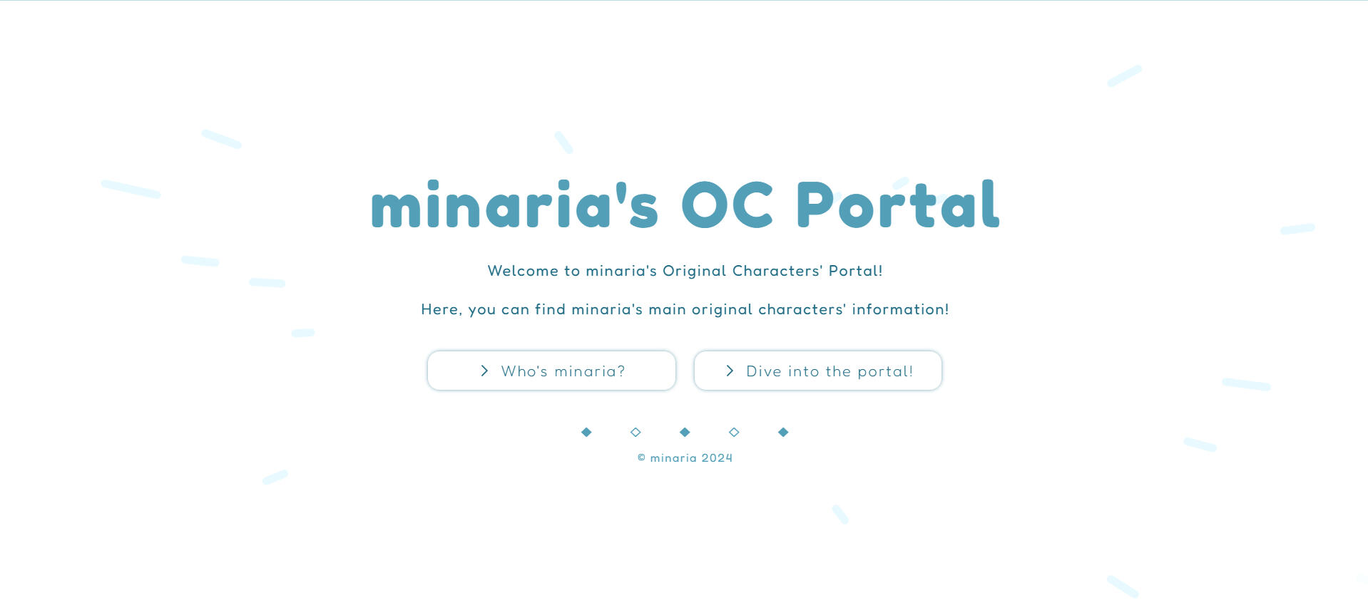 Minaria's Original Characters' Portal